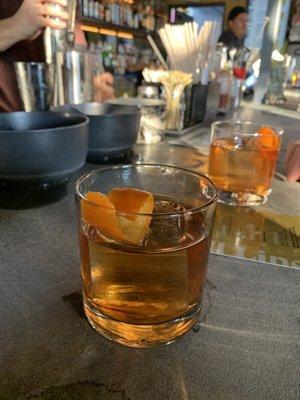 Old fashion with four roses small batch