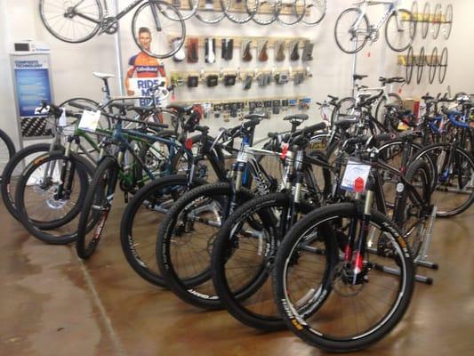 Great selection and prices with a plethora of options - bike well and prosper!