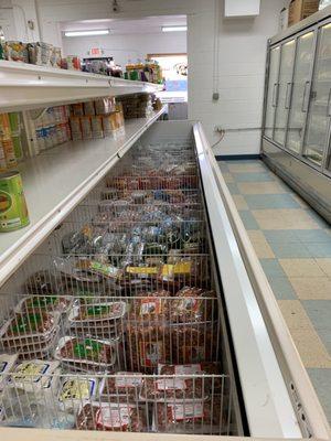 Refrigerated area.