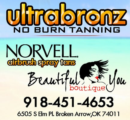 No Burn Tanning and custom airbrushed spray tans.