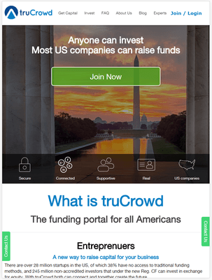 Crowdfunding Solution. Web and App Solution.Desktop and Mobile Version. www.us.trucrowd.com