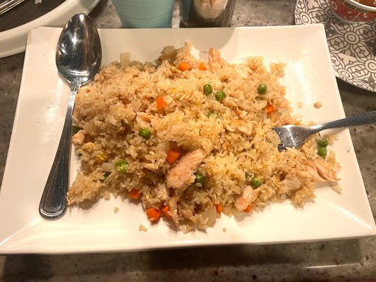 fired rice with chicken