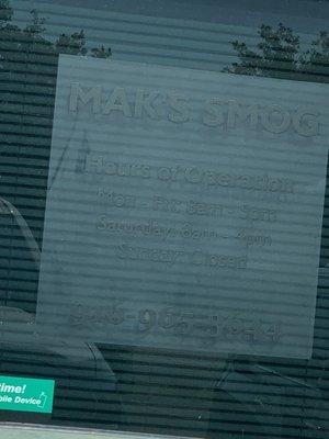 Mak's Tuneup & Smog