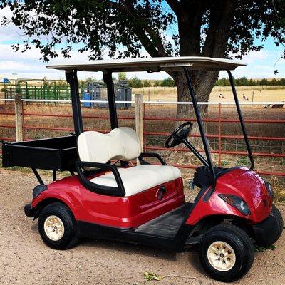 Yamaha Utility Cart delivered for Harvest Farm Fall Festival