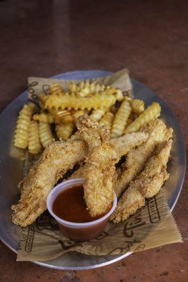 Fresh, hot, and hand cut tenders!