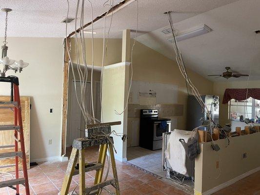 Kitchen remodel