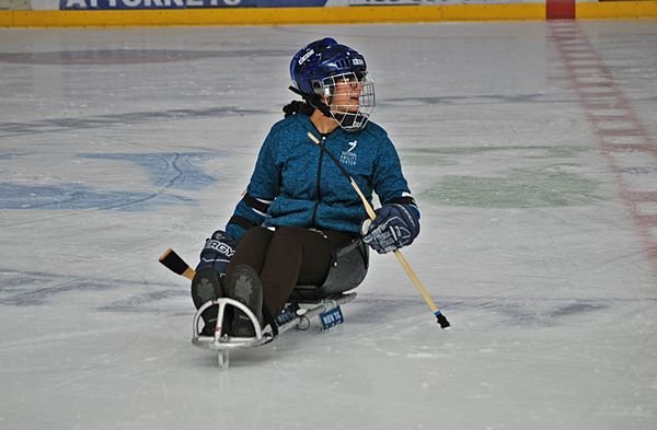 National Ability Center sled hockey event