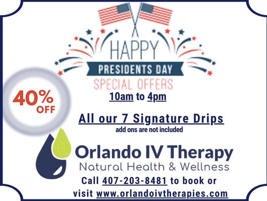 Presidents Day Special