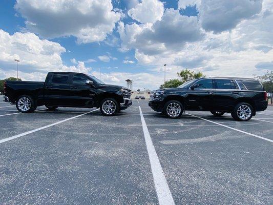 2020 Silverado and 2019 Tahoe