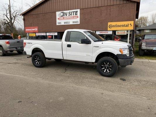 Wheels, Tires and Leveling kit