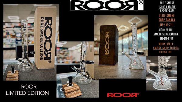 ROOR WATER PIPES. Limited Edition.