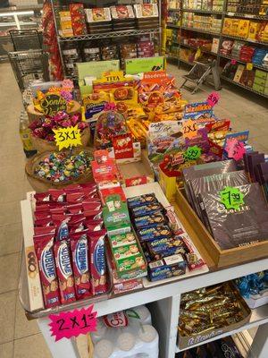 Argentinian wide candy selection