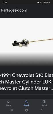 Clutch master cylinder