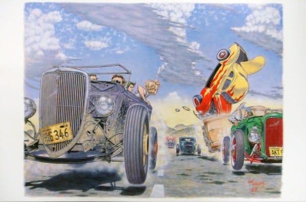 Robert Williams "Hot Rod Race"