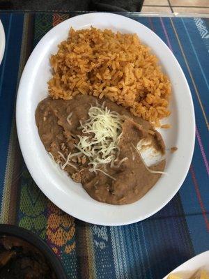 Rice and beans