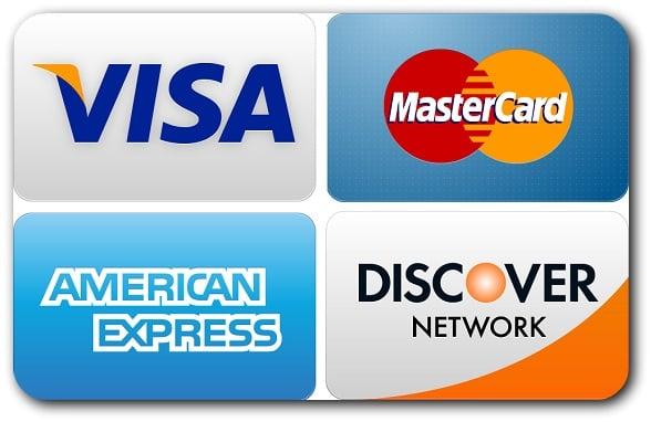 All Major Credit Cards Accepted