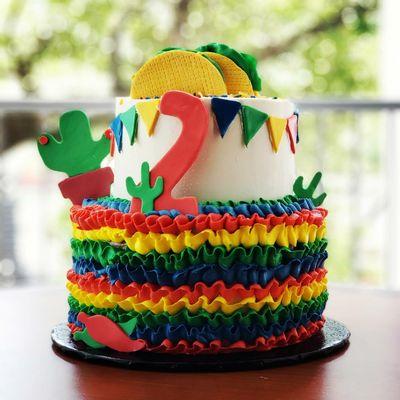 Custom Cake Order - Fiesta Time!