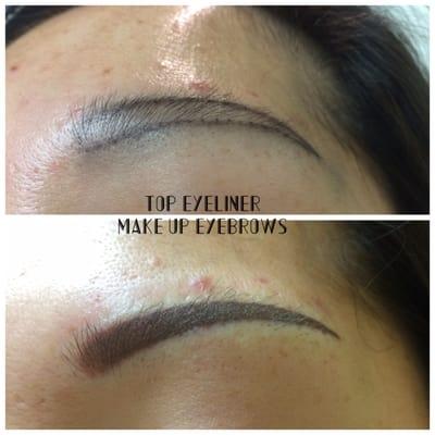 Make-up Eyebrows for woman