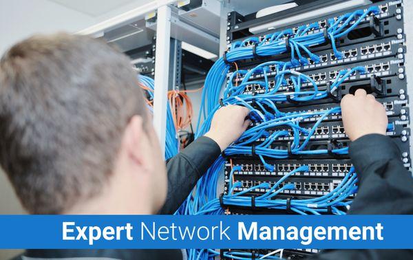 We can manage your networks from servers, to peripherals, to workstations, and more.