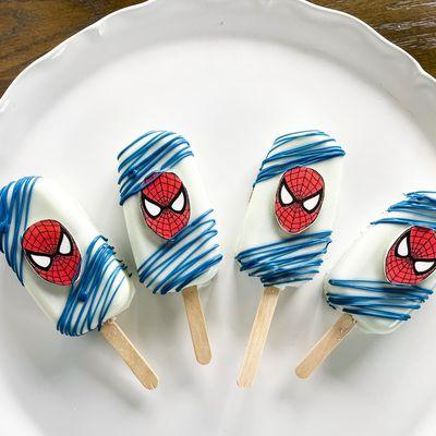 Spider-Man Cakesicles