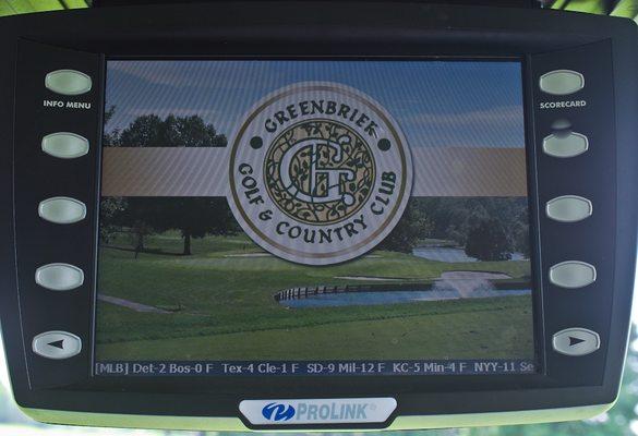 GPS equipped golf carts make club selection a breeze by showing your precise position to the pin and hole layout.