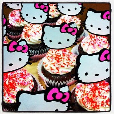 Hello Kitty Cupcakes