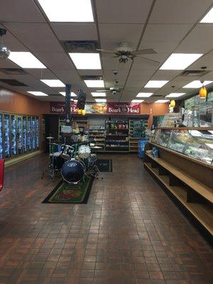 The deli is open. It's up and running. They even have karaoke night on Fridays . Business hours: M-Th: 6am-5pm. Friday: 6am-12am. Sa/su:6-5p