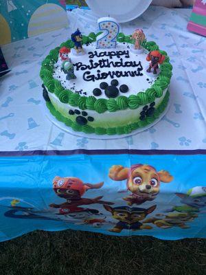 My sons cake was delicious!