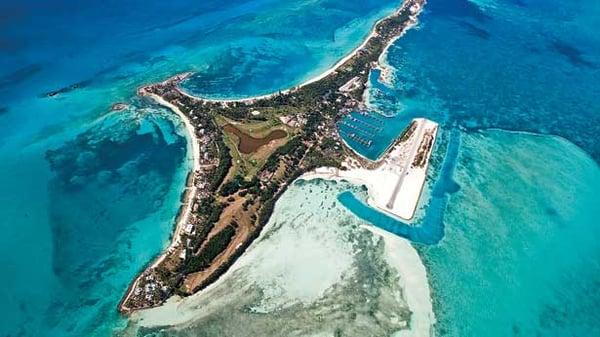 Cat Cay Bahamas is 55 miles from our dock