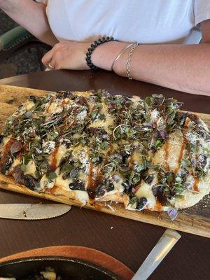 Mushroom and Truffle flatbread