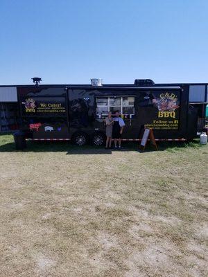 C& D's Veteran BBQ and Catering Concession Trailer