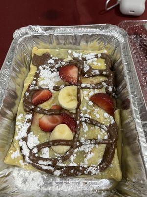 Nutella Banana Strawberry