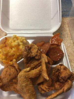 Fried Wings, Mac & Yams