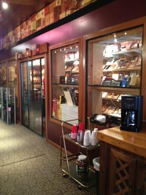 Walk-in humidor