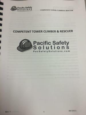 Competent Tower Climber & Rescuer Class