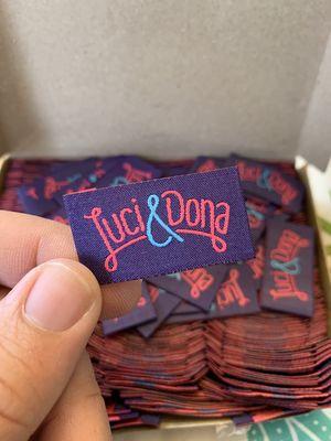 Luci & Dona garment tags