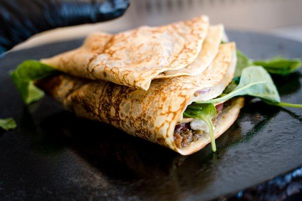 Mediterranean Crepe - available gluten-free also