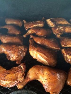 Smoked chicken!