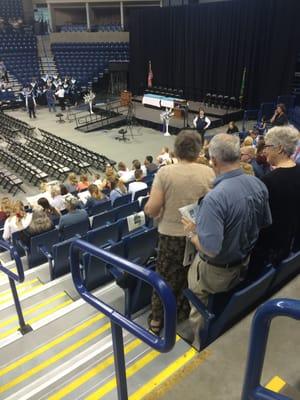 2015 Central Valley High School Commencement. Very proud of my stepdaughter, Alicia Linerud.