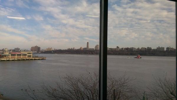 Great view of the city while running.... Indoors that is.