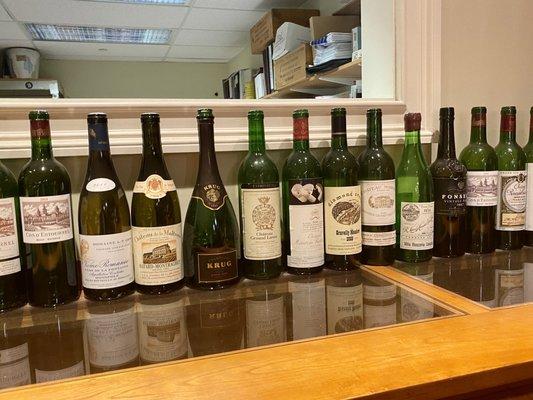 Looks like some people enjoyed a bottle of chateaux Margaux