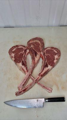 Australian Wagyu Tomahawks (3-4lbs each)