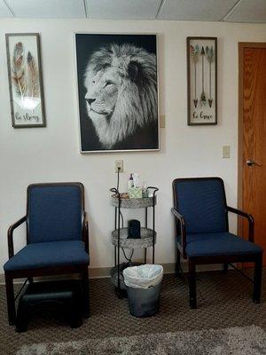 We provide a safe place that is perfect for therapeutic conversation