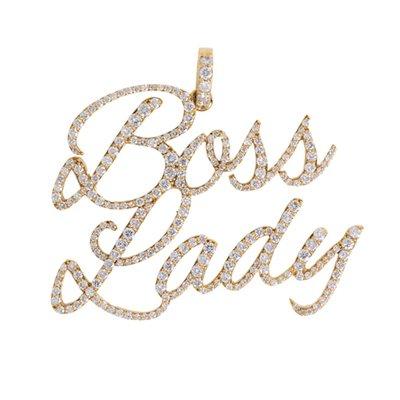 Boss Lady Diamond Pendant