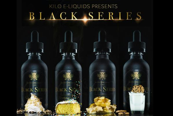 E-Liquid: Kilo Black Series Available Now. 30ml - $15.99 60ml - $20 100ml - $25 Call us @ +1 609-349-7074 for more info.