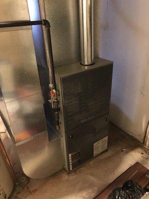 Trane 80% furnace.