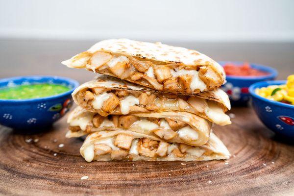 Loaded Chicken Quesadilla