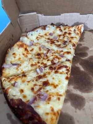 Custom white Small Cheese Pizza