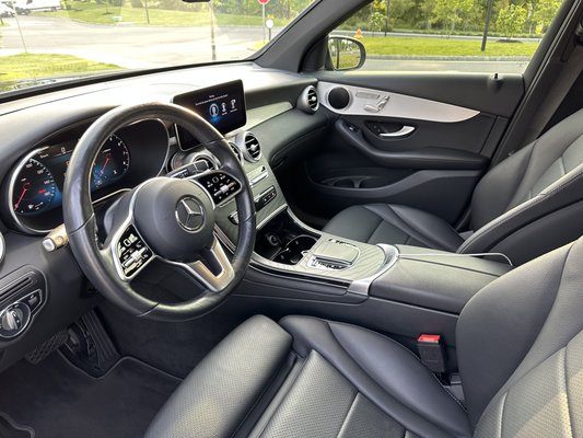 Mercedes-Benz GLC-300 in for a "Interior Detail"