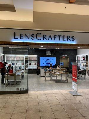 Lens Crafters and Sexton Vision Group at South Hill Mall Puyallup, WA